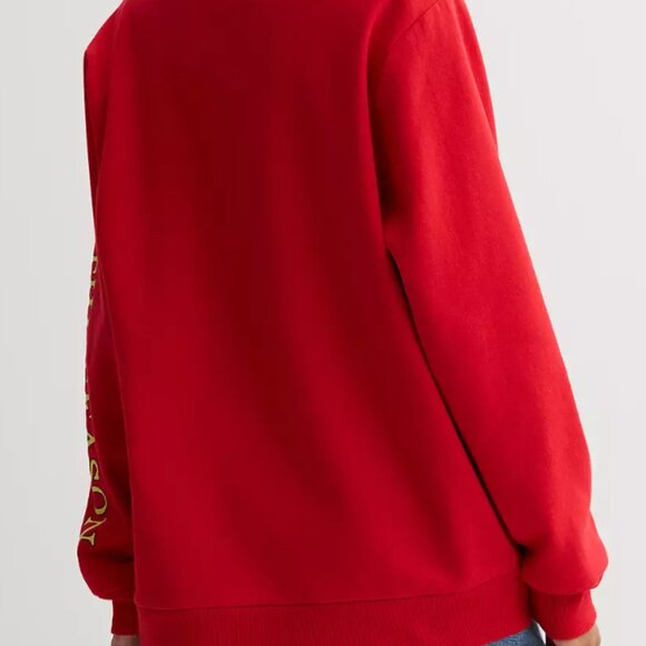 Juniors' Peanuts Snoopy Tis The Season Graphic Pullover XL - Picture 6 of 6